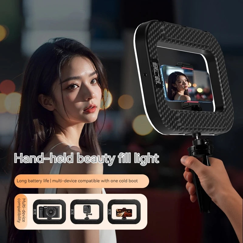 Portable LED Ring Light for Phone Photography