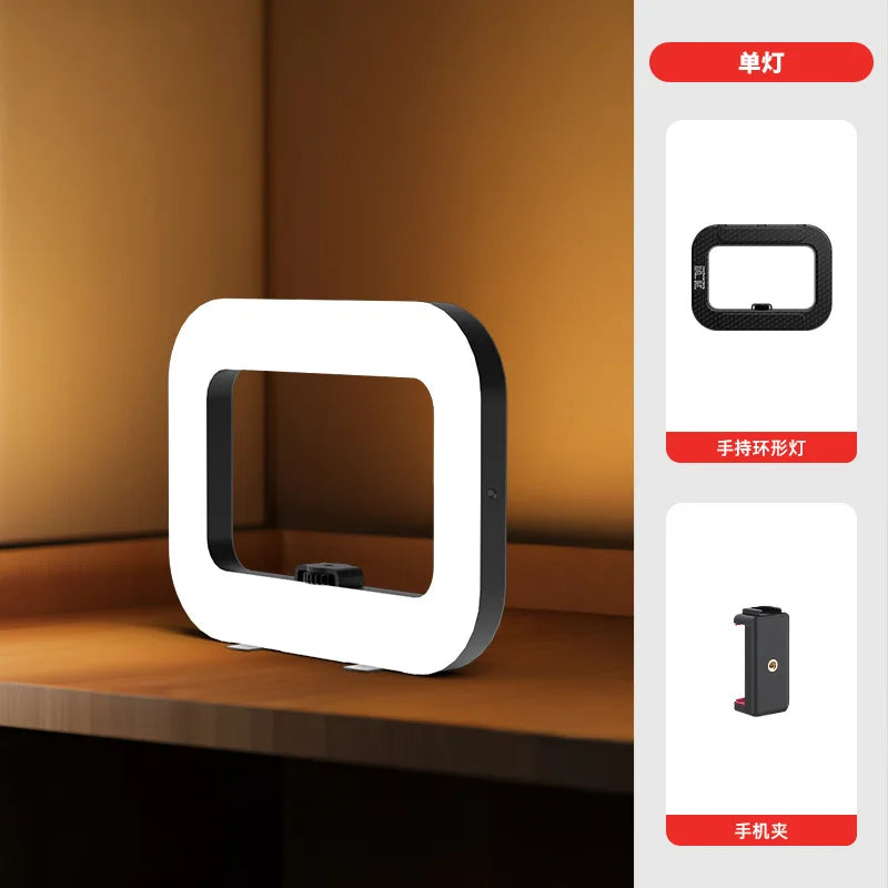 Portable LED Ring Light for Phone Photography