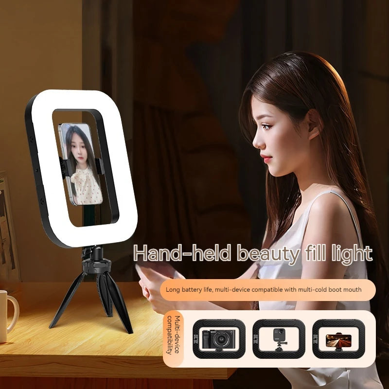 Portable LED Ring Light for Phone Photography