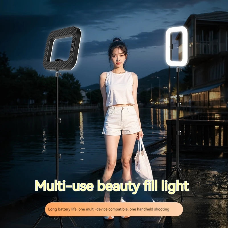 Portable LED Ring Light for Phone Photography